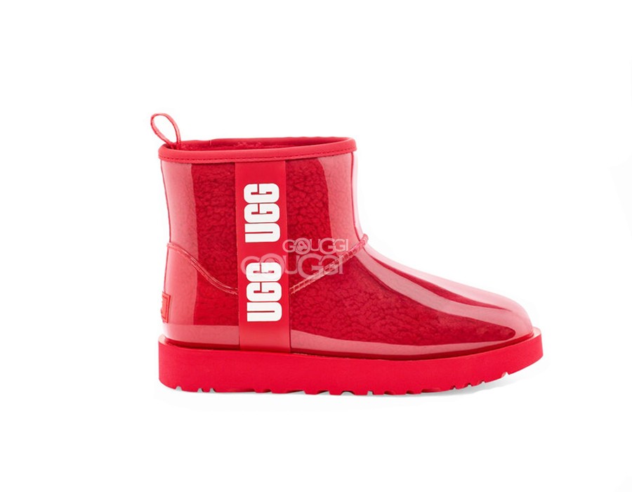 Classic Clear Mini Ribbon Red UGG Australia 11 290