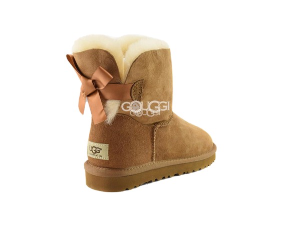 Mini Bailey Bow Medallion Chestnut 