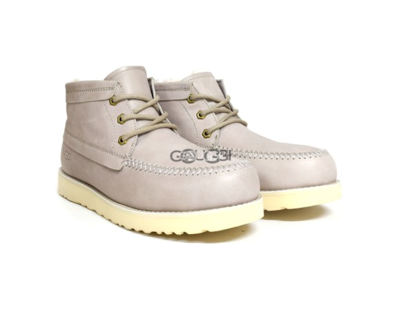 Campout Chukka Leather Grey