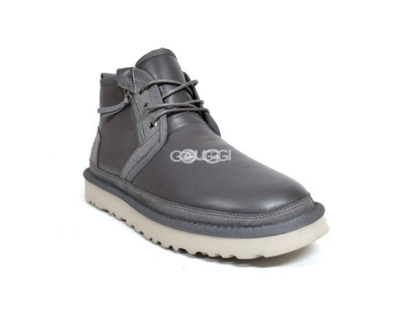 Neumel ZIP Leather - Grey