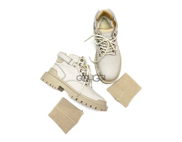 Женские Ботинки Martin Grey Sand