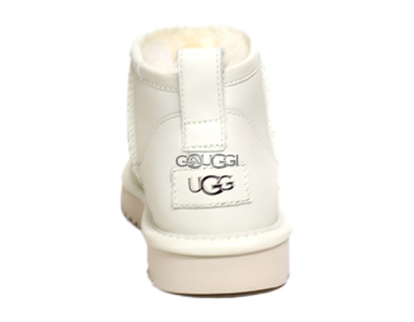 Ultra mini Leather White