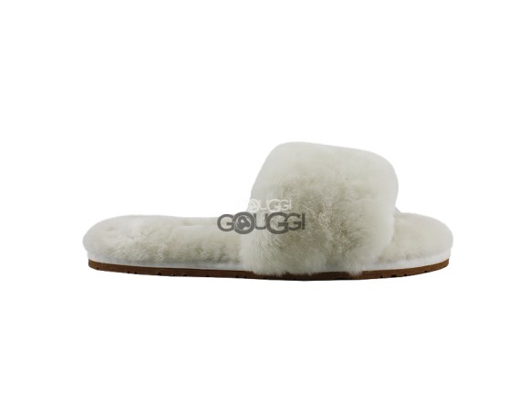 Fluff Slide Slippers Sand