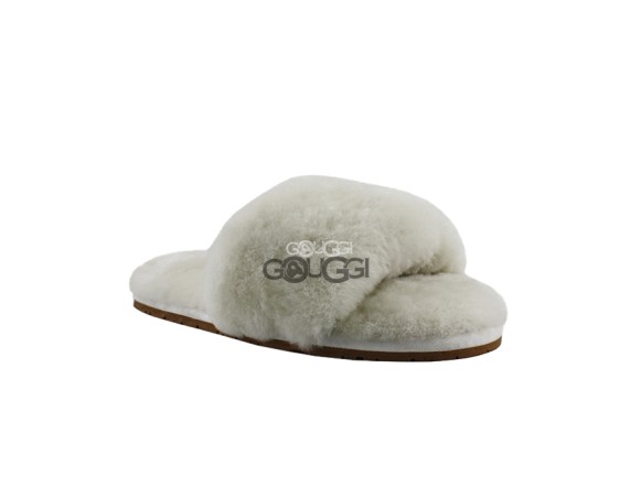 Fluff Slide Slippers Sand