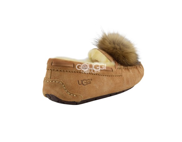 Dakota Pom Pom Chestnut