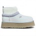 Женские слипоны на платформе UGG Tazz Knit White