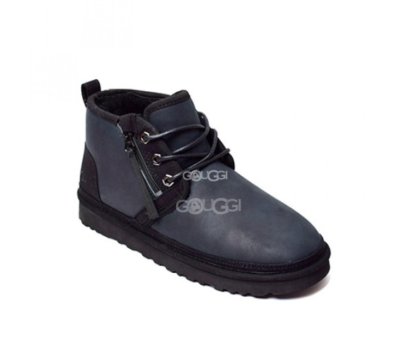 Mens Neumel Zip Black