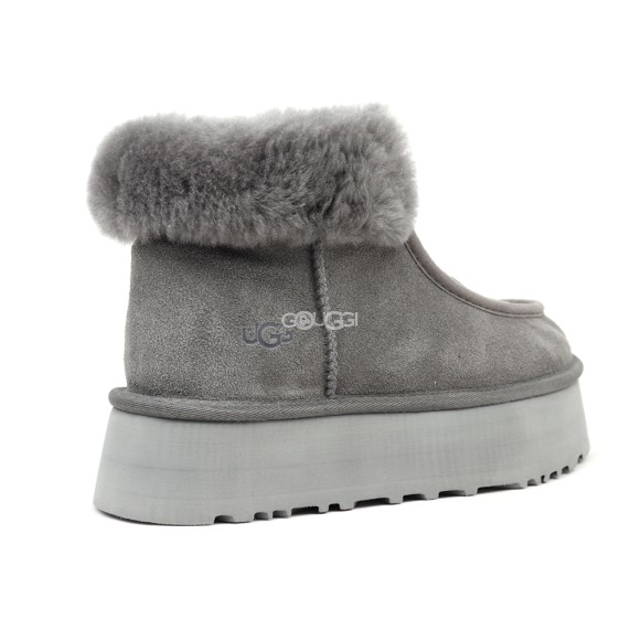 Ugg Funkette Platform Boots Grey