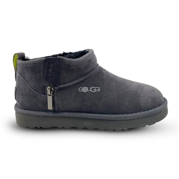 Ugg Women's Ultra Mini Grey Zip